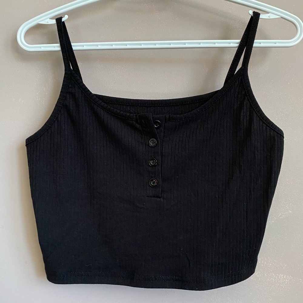 Women’s Henley Crop Cami NWOT